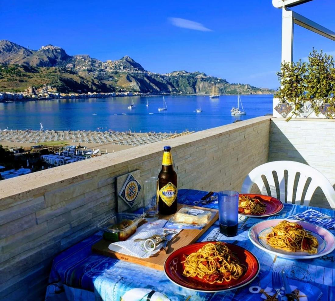 Janeta Panoramic Loft Apartment Giardini Naxos Exterior photo